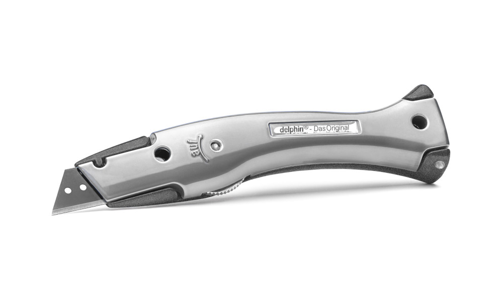 Delphin® 03 - Universalmesser Das Original, Style-Edition 2-farbig, Mattschwarz-Candy Schwarz Delphin® 03 - Universalmesser Das Original, Style-Edition 2-farbig, Mattschwarz-Candy Schwarz