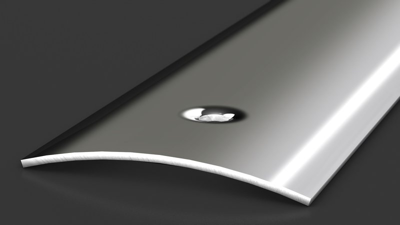 PRINZ Edelstahl Übergangsprofil Nr. 102, 50 mm, 270 cm, edelstahl spiegelblank PRINZ Edelstahl Übergangsprofil Nr. 102, 50 mm, 270 cm, edelstahl spiegelblank