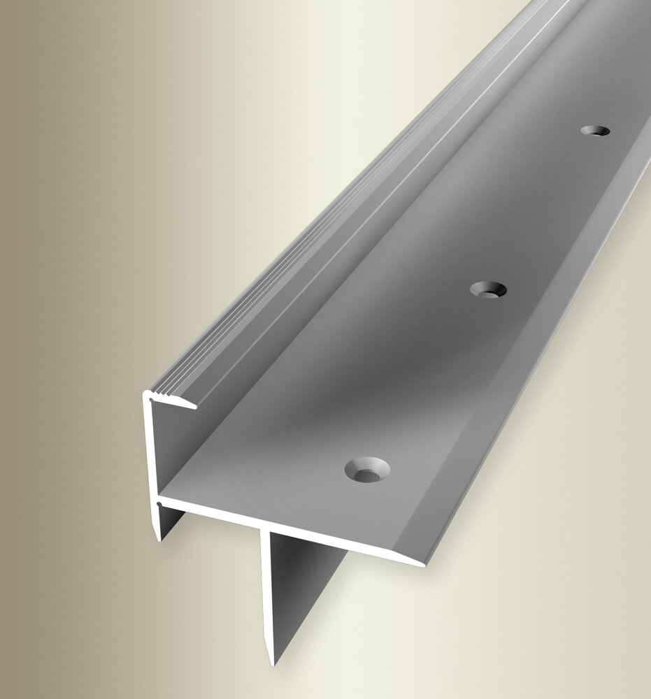 Küberit Alu Treppenkantenprofil Typ 206, 15,5 mm, 300 cm, silber (F4) Küberit Alu Treppenkantenprofil Typ 206, 15,5 mm, 300 cm, silber (F4)