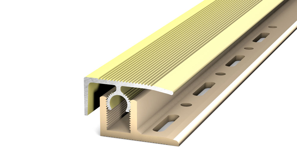 PRINZ PROFI-TEC Master Abschlussprofil Nr. 310, 28 mm, 100 cm, sahara eloxiert