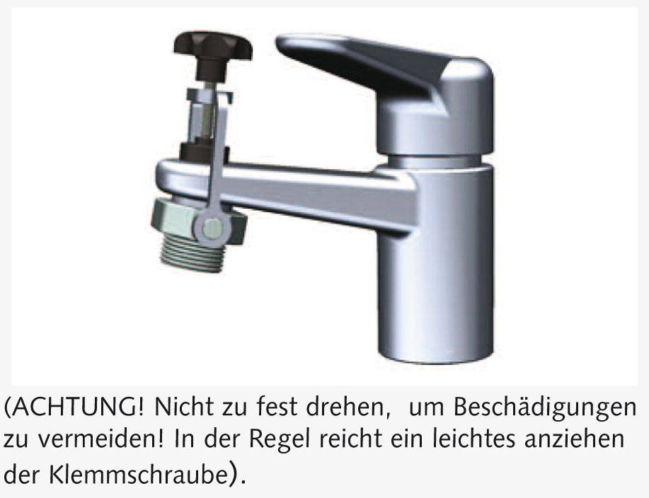 Wasseradapter AquaFox - klemmbarer 3/4" Anschluss Wasseradapter AquaFox - klemmbarer 3/4" Anschluss