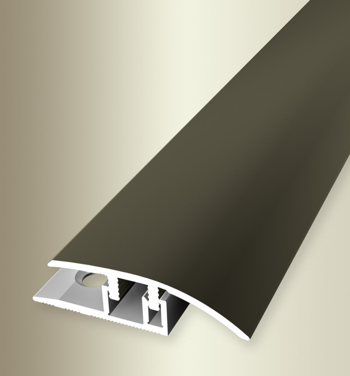 Küberit Anpassungsprofil Design-Clip® Plus Typ 676, 100 cm, bronze (F6)