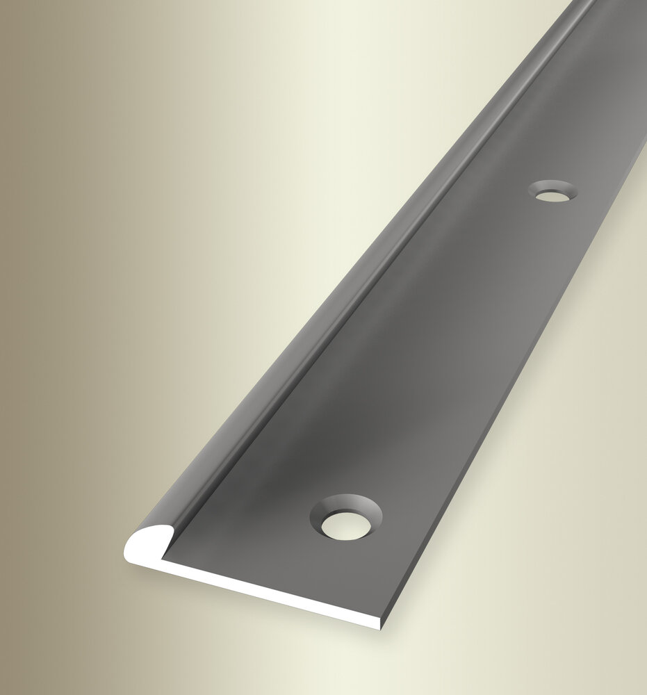 Küberit Alu Abschlussprofil Typ 356, 100 cm, edelstahloptik (F2) Küberit Alu Abschlussprofil Typ 356, 100 cm, edelstahloptik (F2)