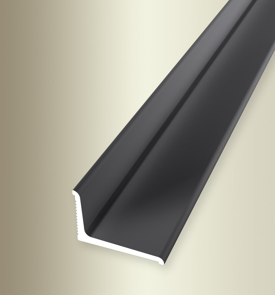 Küberit Alu Abschlussprofil Typ 369 N/SK, 270 cm, RAL 7016 anthrazitgrau (F18) Küberit Alu Abschlussprofil Typ 369 N/SK, 270 cm, RAL 7016 anthrazitgrau (F18)