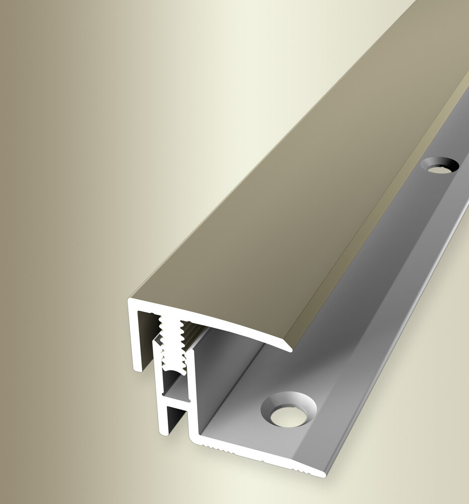 Küberit Abschlussprofil Mono-Clip Typ 560, 100 cm, sand (F9)