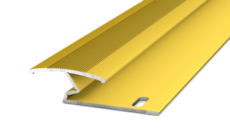 PRINZ Alu Doppelabschlussprofil Nr. 142, 90 cm, gold PRINZ Alu Doppelabschlussprofil Nr. 142, 90 cm, gold