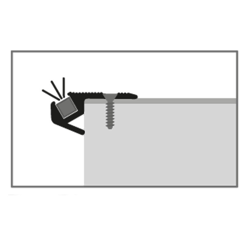Küberit Treppenkantenprofil für LED-Leuchten Typ 891, 250 cm, poliert (F3) Küberit Treppenkantenprofil für LED-Leuchten Typ 891, 250 cm, poliert (F3)