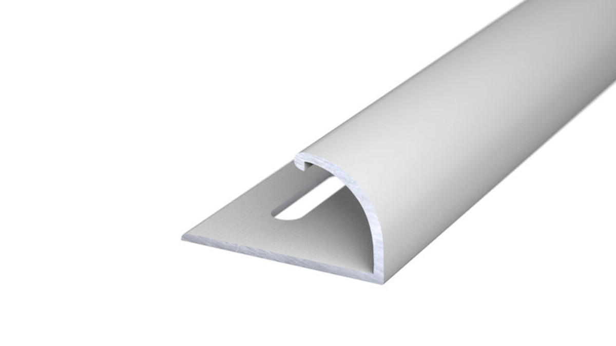 PRINZ Abschlussprofil "Klopfschiene" Nr.140. 100 cm. silber