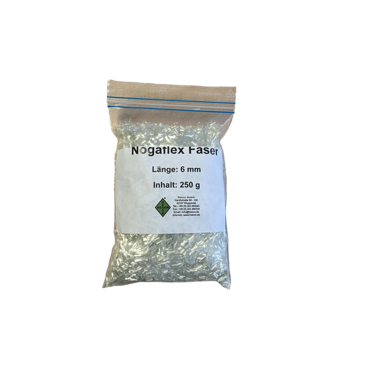 Heson Nogaflex Fasern - Beutel á 250 gr. Heson Nogaflex Fasern - Beutel á 250 gr.
