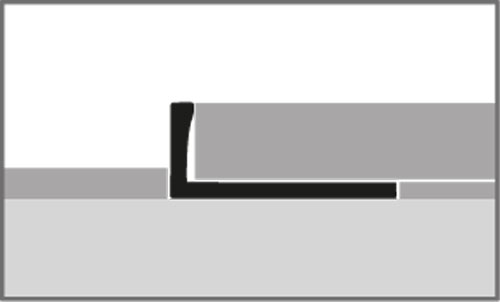 Küberit Fliesenabschlußprofil 15 mm Typ 306 G, 250 cm, gold (F5) Küberit Fliesenabschlußprofil 15 mm Typ 306 G, 250 cm, gold (F5)