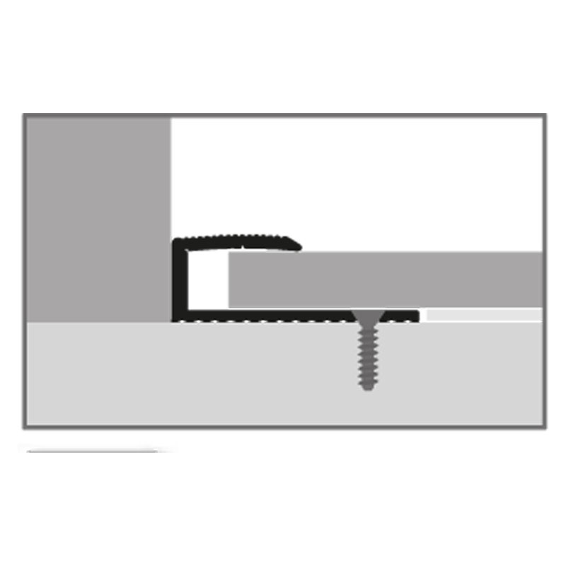 Küberit Alu Einfassprofil Typ 213, 12 - 13.2mm Küberit Alu Einfassprofil Typ 213, 12 - 13.2mm