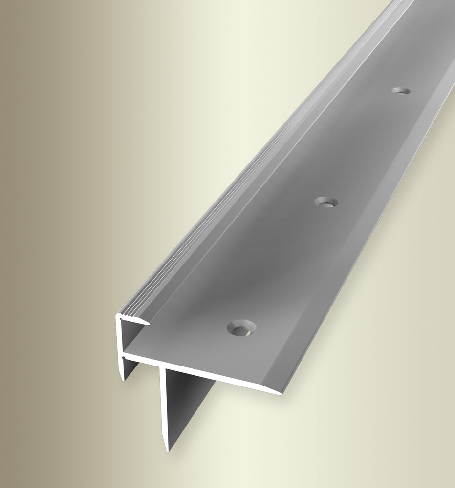 Küberit Alu Treppenkantenprofil Typ 209, 8,7 mm, 100 cm, silber (F4)