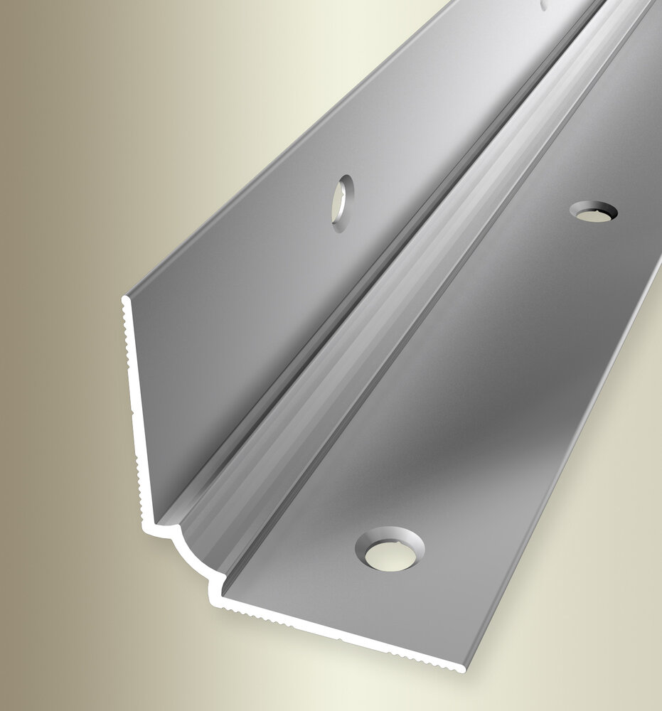 Küberit Alu Treppeninnenwinkel Typ 870 IW, 250 cm, silber (F4) Küberit Alu Treppeninnenwinkel Typ 870 IW, 250 cm, silber (F4)
