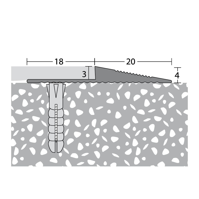 PRINZ Rampenprofil Nr. 269, 39 x 6,8 mm in verschiedenen Farben PRINZ Rampenprofil Nr. 269, 39 x 6,8 mm in verschiedenen Farben