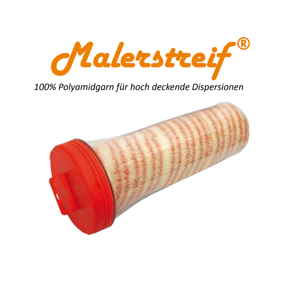 Friess Click&Roll Malerstreif Exquisit-Farbwalze, Kurzflor 12 mm, ungepolstert, Ø 81 mm, 25 cm Friess Click&Roll Malerstreif Exquisit-Farbwalze, Kurzflor 12 mm, ungepolstert, Ø 81 mm, 25 cm