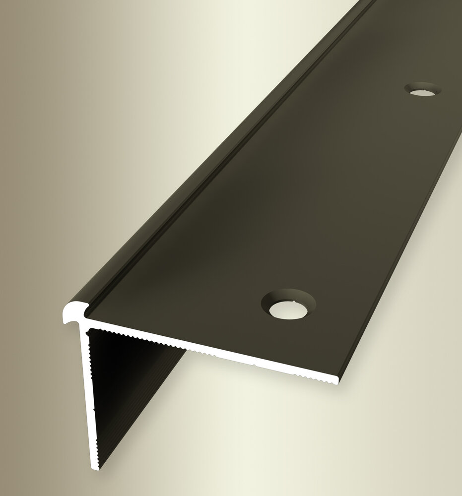 Küberit Alu Treppenkantenprofil Typ 871, 250 cm, bronze (F6) Küberit Alu Treppenkantenprofil Typ 871, 250 cm, bronze (F6)