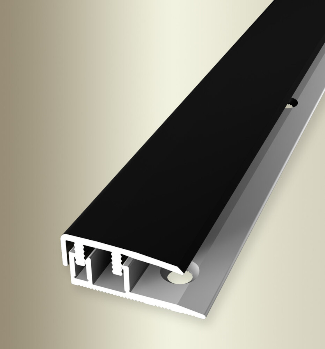 Küberit Abschlussprofil Design-Clip® Plus Typ 677, 200 cm, schwarz (F16) Küberit Abschlussprofil Design-Clip® Plus Typ 677, 200 cm, schwarz (F16)