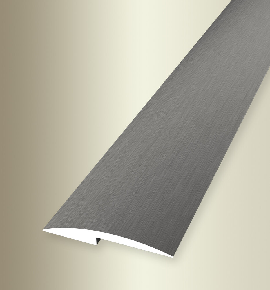 Küberit Abschlußprofil Typ 250 U - 3 mm, 270 cm, edelstahloptik f.g. (F2G)