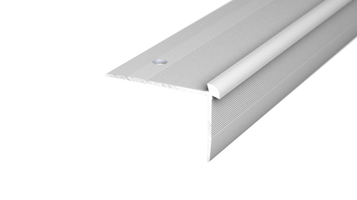 PRINZ Treppenkantenprofil Nr. 287, 2.5 x 39.5 x 25.5 mm, 250 cm, silber PRINZ Treppenkantenprofil Nr. 287, 2.5 x 39.5 x 25.5 mm, 250 cm, silber