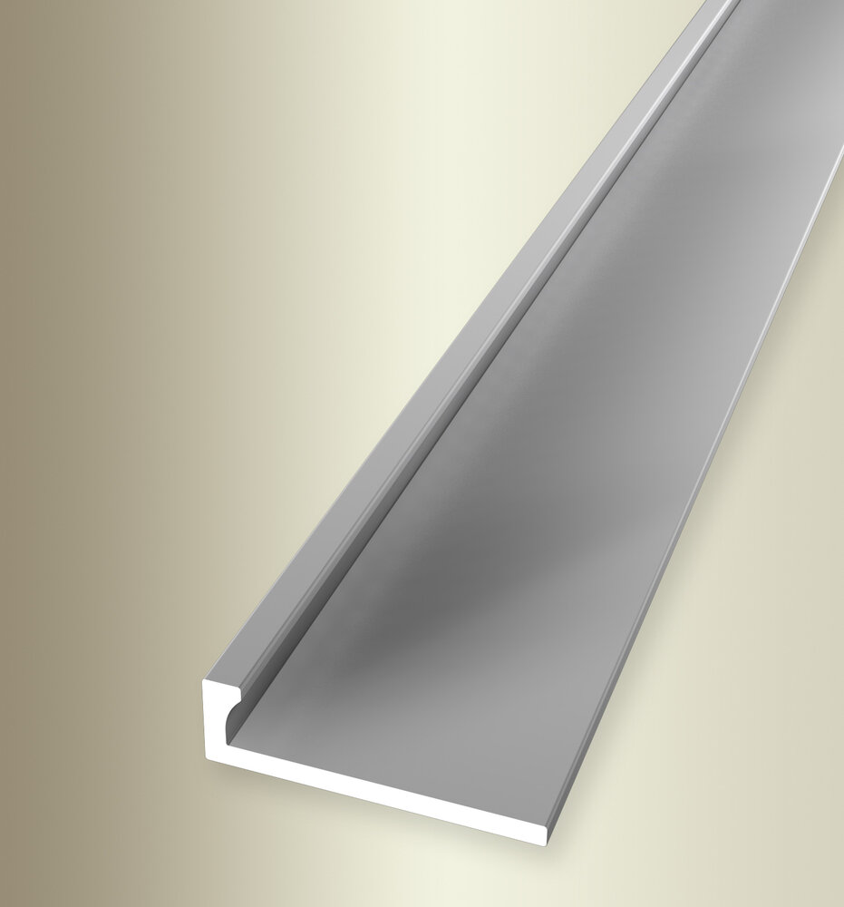 KÜBERIT Ungestanztes Profil 4,5 mm Typ 302 U, 250 cm, silber (F4)