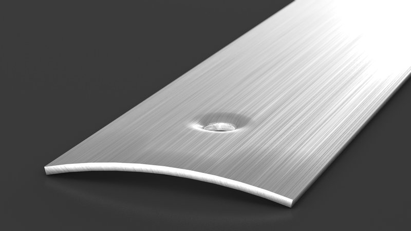 PRINZ Edelstahl Übergangsprofil Nr. 113, 40 mm, 500 cm, Edelstahl gebürstet PRINZ Edelstahl Übergangsprofil Nr. 113, 40 mm, 500 cm, Edelstahl gebürstet