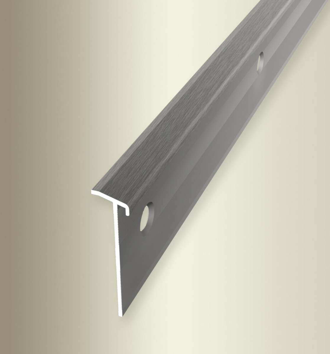 Küberit Alu Fliesenabschluß-Sockelleiste Typ 928, 250 cm, edelstahloptik f.g. (F2G) Küberit Alu Fliesenabschluß-Sockelleiste Typ 928, 250 cm, edelstahloptik f.g. (F2G)