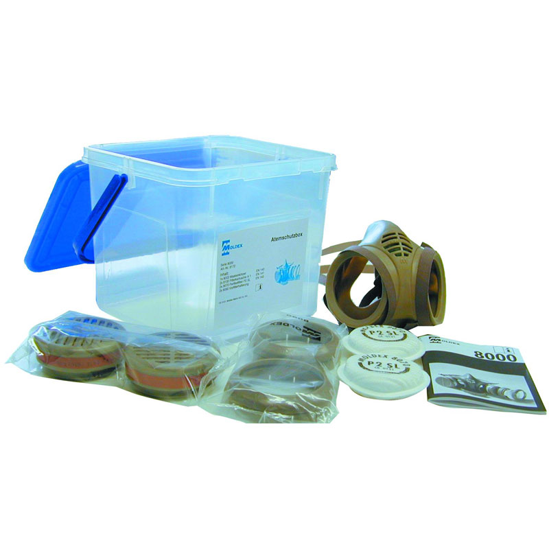 Moldex Atemschutzbox zum Schutz vor Gasen und Dämpfen Moldex Atemschutzbox zum Schutz vor Gasen und Dämpfen