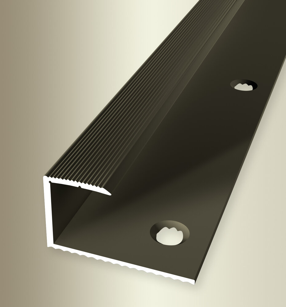 Küberit Alu Einfassprofil Typ 215, 14-15,2 mm, 270 cm, bronze (F6) Küberit Alu Einfassprofil Typ 215, 14-15,2 mm, 270 cm, bronze (F6)