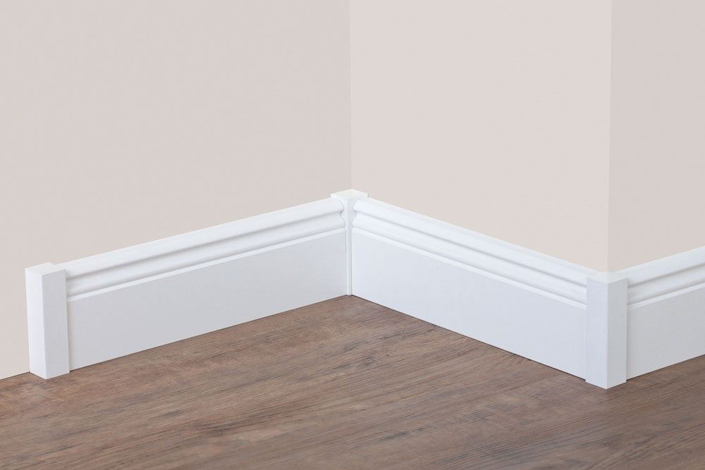 SÜDBROCK Universal-Holzecke weiß 4 Stück im Beutel