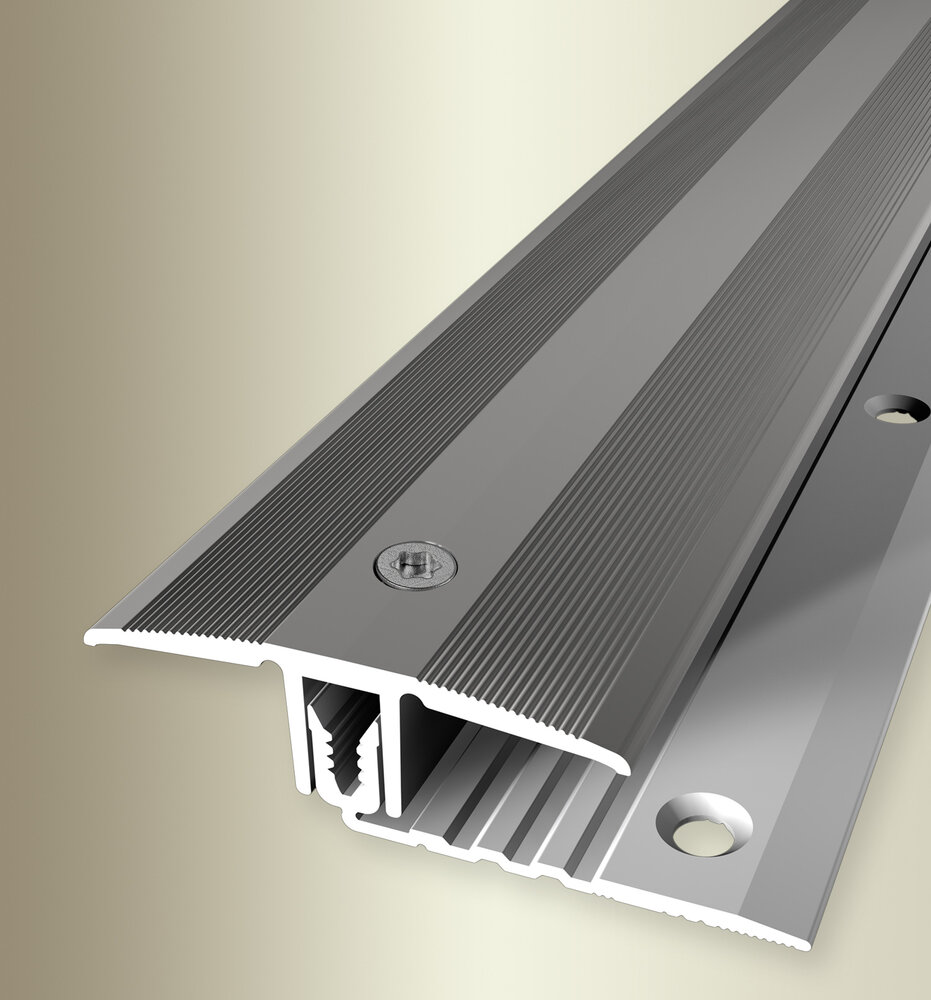 Küberit Übergangsprofil PPS Typ 388 XXL, 100 cm, edelstahloptik (F2) Küberit Übergangsprofil PPS Typ 388 XXL, 100 cm, edelstahloptik (F2)
