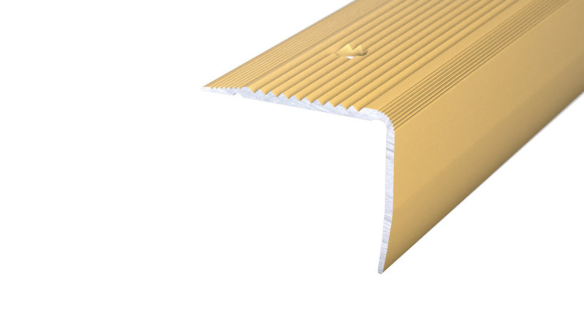 PRINZ Treppenkantenprofil Nova Nr.172, 55 x 44 mm, 500 cm, gold PRINZ Treppenkantenprofil Nova Nr.172, 55 x 44 mm, 500 cm, gold