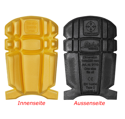 SNICKERS 9110 Kniepolster schwarz/gelb SNICKERS 9110 Kniepolster schwarz/gelb
