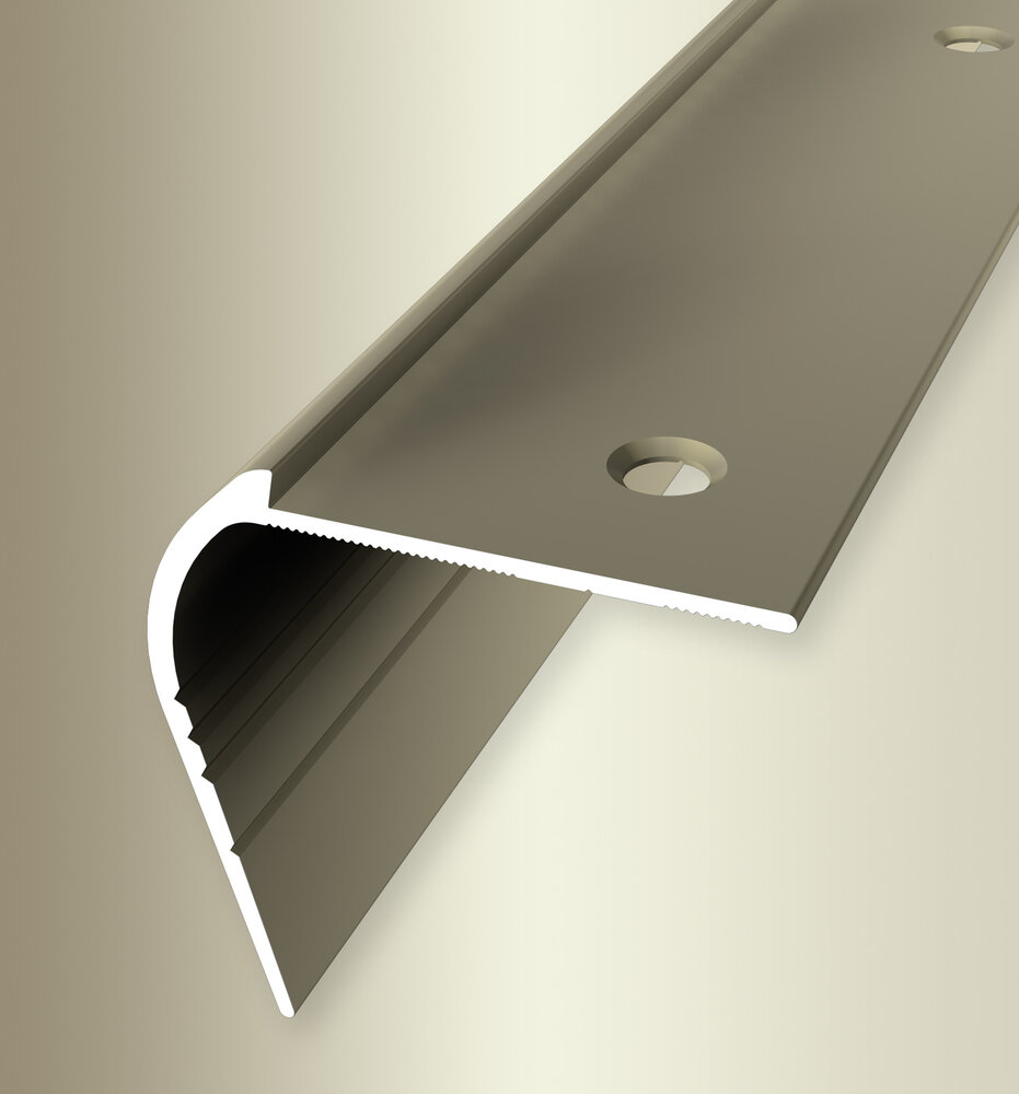 Küberit Alu Treppenkantenprofil Typ 865, 500 cm, sand (F9) Küberit Alu Treppenkantenprofil Typ 865, 500 cm, sand (F9)