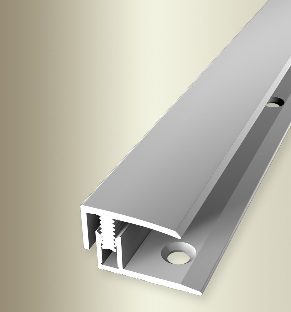 Küberit Abschlussprofil Mono-Clip Typ 557, 100 cm, silber (F4) Küberit Abschlussprofil Mono-Clip Typ 557, 100 cm, silber (F4)