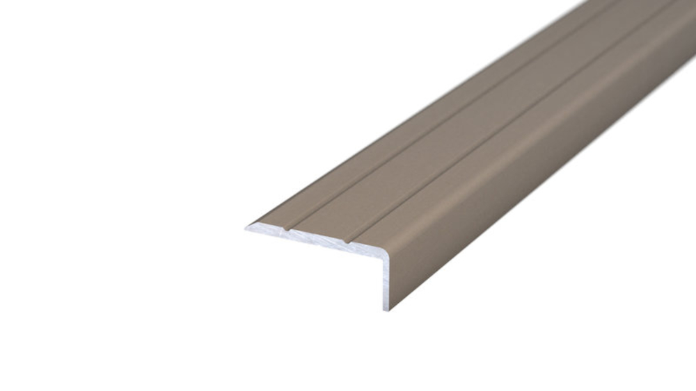 Prinz Alu Winkelprofil Nr. 160 SK, 24,5 x 10 mm, 100 cm, edelstahloptik matt