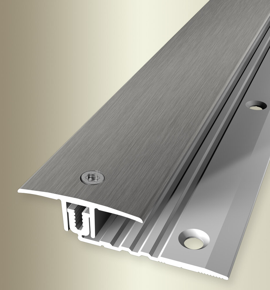 Küberit Übergangsprofil PPS®-Champion smart 4.0 Typ 258, 100 cm, edelstahloptik f.g. (F2G) Küberit Übergangsprofil PPS®-Champion smart 4.0 Typ 258, 100 cm, edelstahloptik f.g. (F2G)