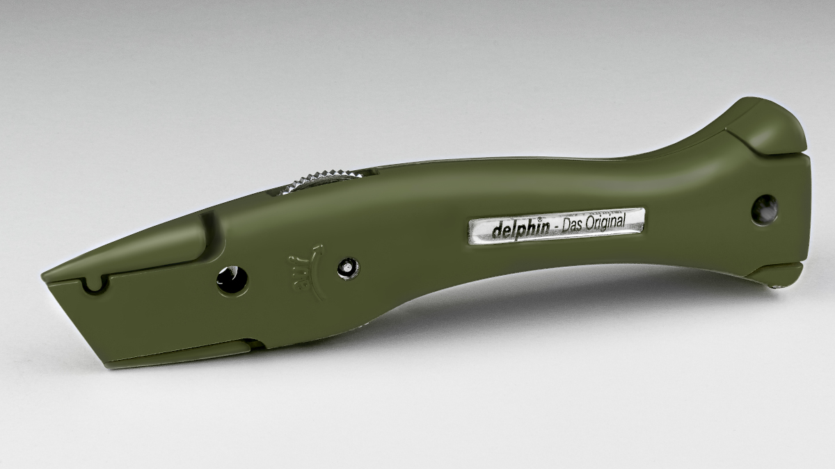Delphin® 03 - Universalmesser Das Original, olivgrün Delphin® 03 - Universalmesser Das Original, olivgrün