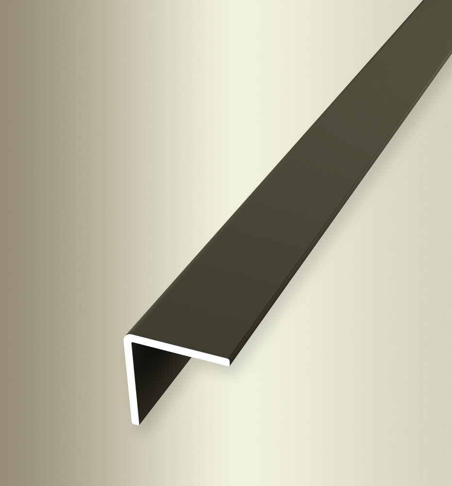 Küberit Winkelprofil 16 x 16 mm Typ 277 U, 250 cm, bronze (F6)