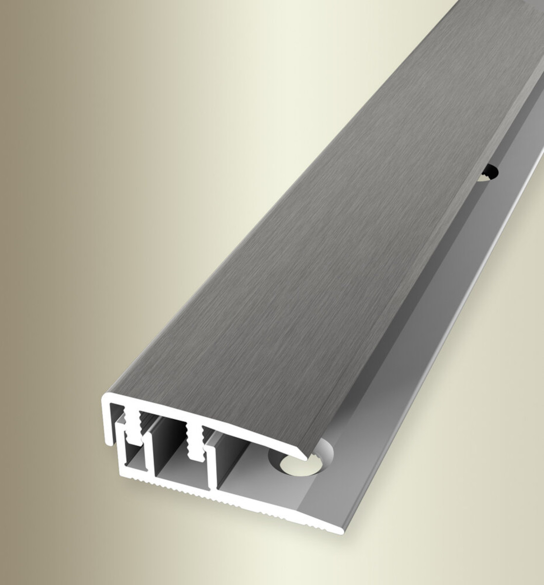 Küberit Abschlussprofil Design-Clip® Plus Typ 677, 100 cm, edelstahloptik f.g. (F2G) Küberit Abschlussprofil Design-Clip® Plus Typ 677, 100 cm, edelstahloptik f.g. (F2G)