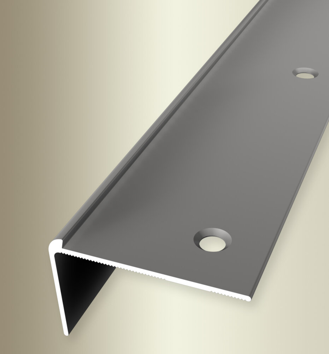 Küberit Alu Treppenkantenprofil Typ 853, 250 cm, edelstahloptik (F2) Küberit Alu Treppenkantenprofil Typ 853, 250 cm, edelstahloptik (F2)