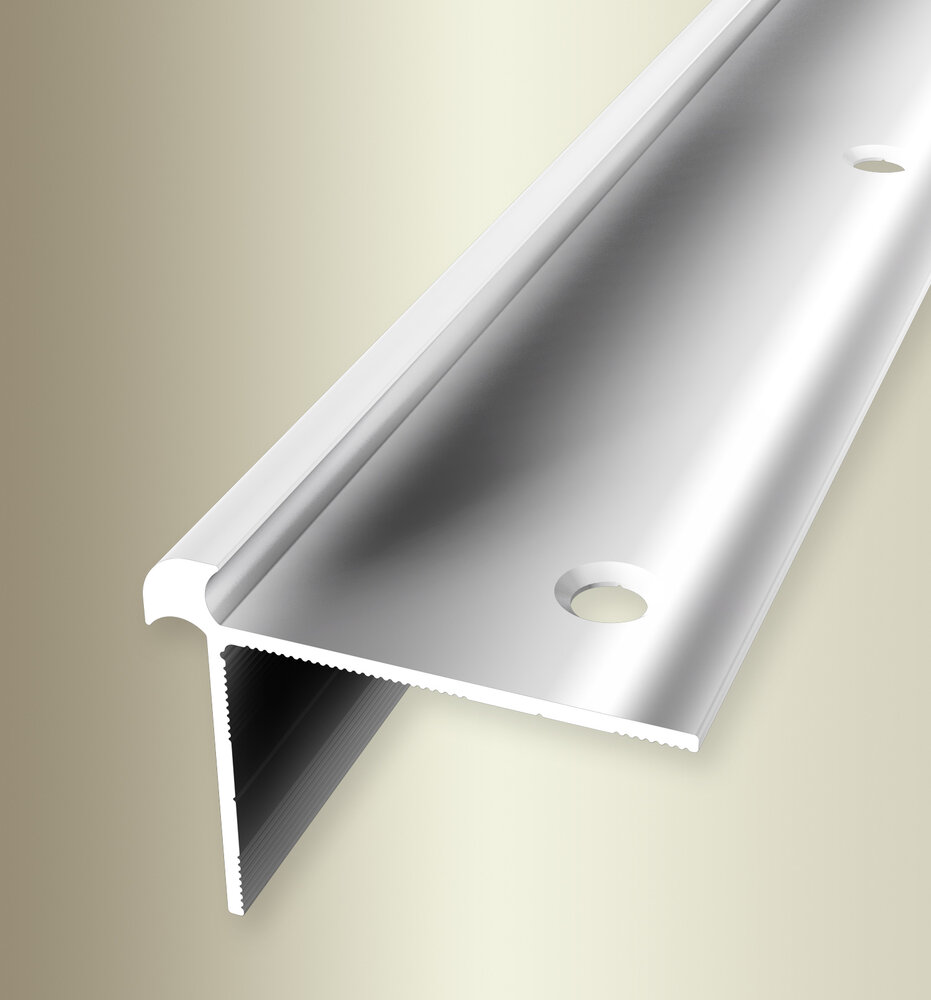 Küberit Alu Treppenkantenprofil Typ 873 500 cm, poliert (F3) Küberit Alu Treppenkantenprofil Typ 873 500 cm, poliert (F3)
