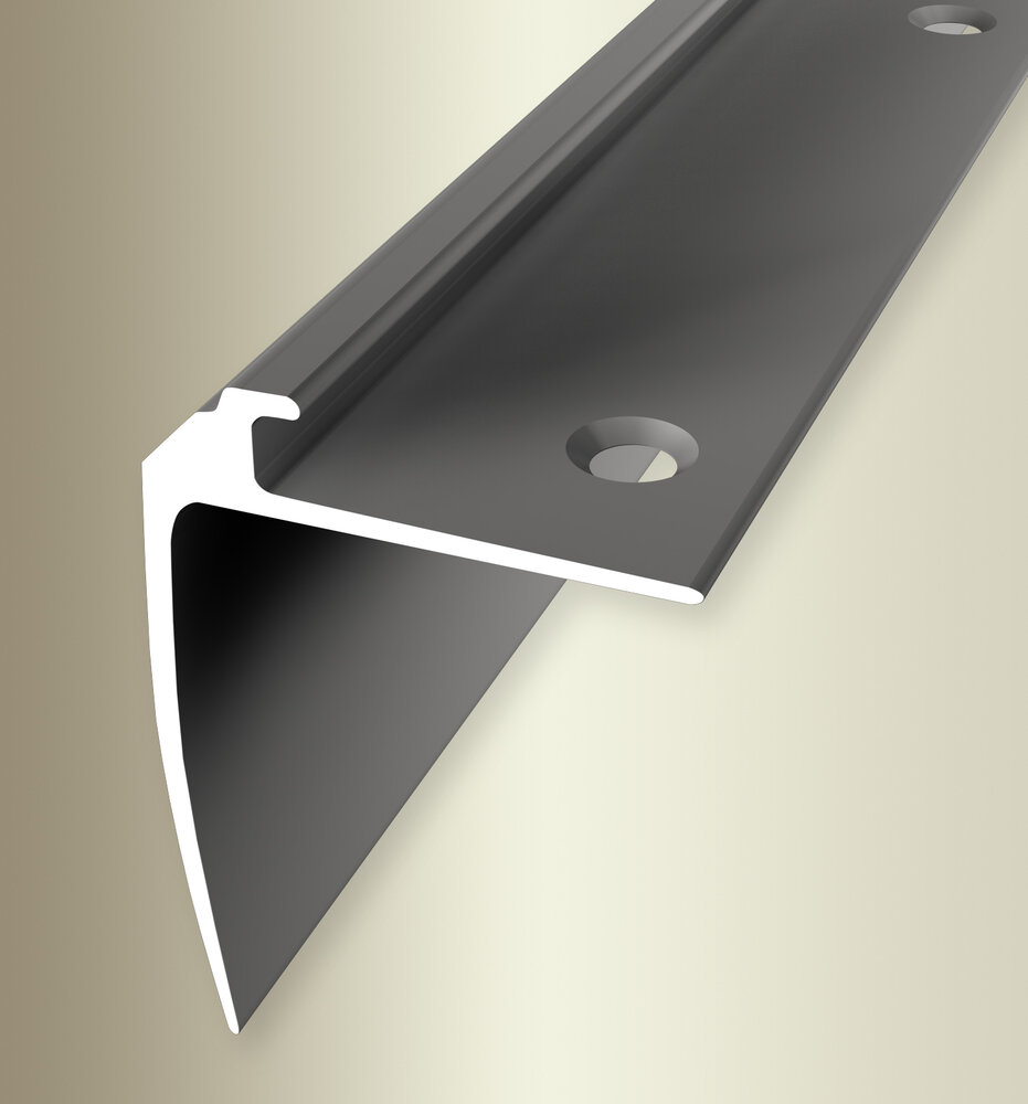 Küberit Treppenkantenprofil Typ 852, 250 cm, edelstahloptik (F2) Küberit Treppenkantenprofil Typ 852, 250 cm, edelstahloptik (F2)