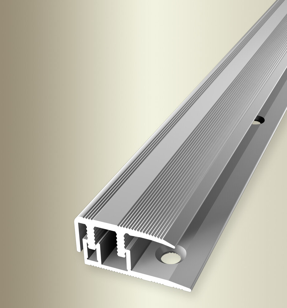 Küberit Abschlussprofil Euro-Clip Typ 587 L, 270 cm, silber (F4)