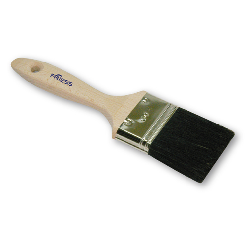 FRIESS Flachpinsel Maler-Qualität schwarze Borste, 50 mm FRIESS Flachpinsel Maler-Qualität schwarze Borste, 50 mm