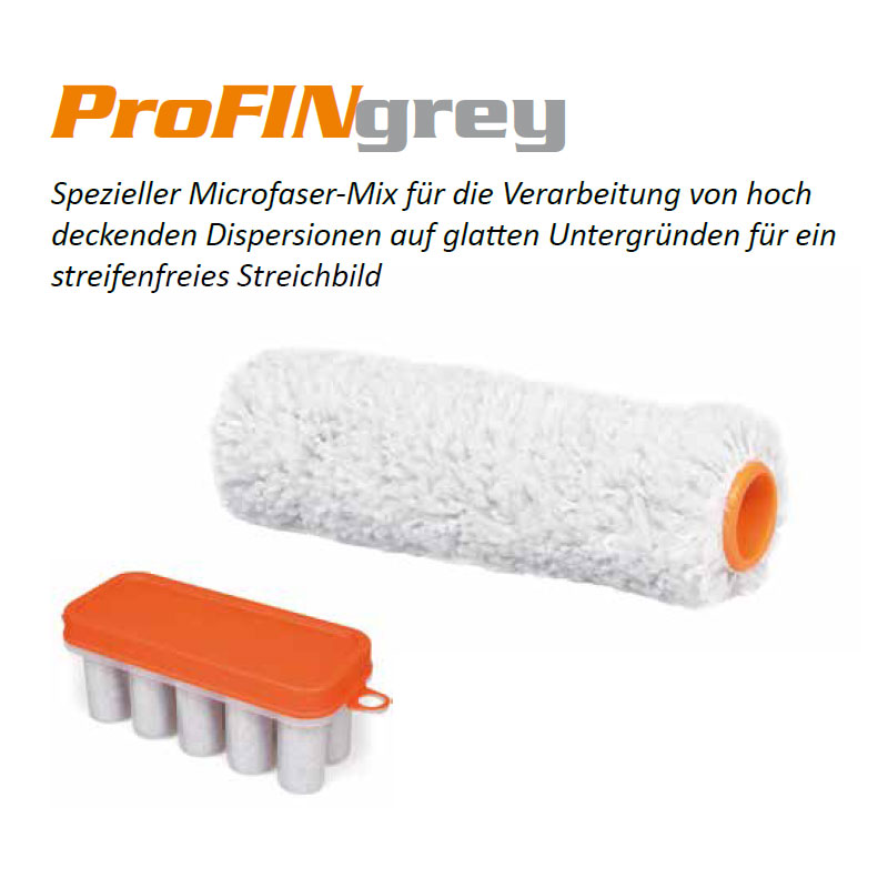Friess Click & Roll ProFINgrey Heizkörperwalze 10 cm / 11 mm in der 10er Box Friess Click & Roll ProFINgrey Heizkörperwalze 10 cm / 11 mm in der 10er Box