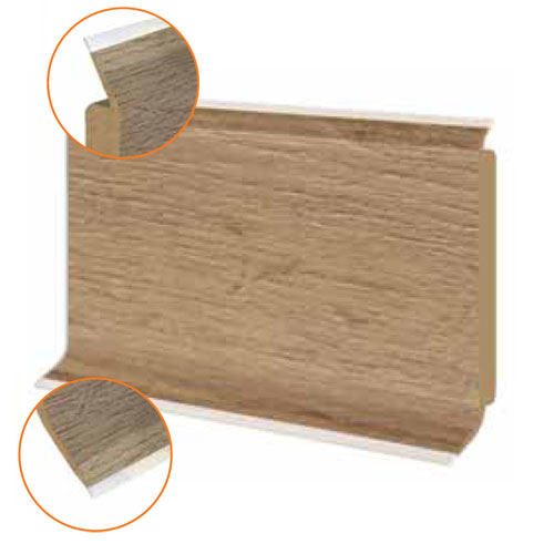 BOLTA Hartschaum-Sockelleiste 400 cm, ikarus (8742) BOLTA Hartschaum-Sockelleiste 400 cm, ikarus (8742)