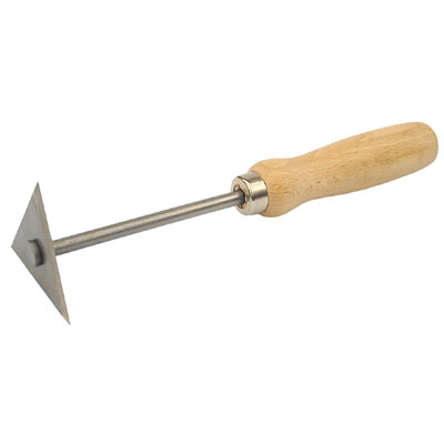 Dreikantschaber (Farbkratzer) - vernietet, 6 cm Dreikantschaber (Farbkratzer) - vernietet, 6 cm