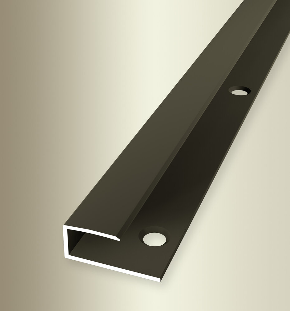 Küberit Alu Einfassprofil Typ 011, 270 cm, bronze (F6) Küberit Alu Einfassprofil Typ 011, 270 cm, bronze (F6)