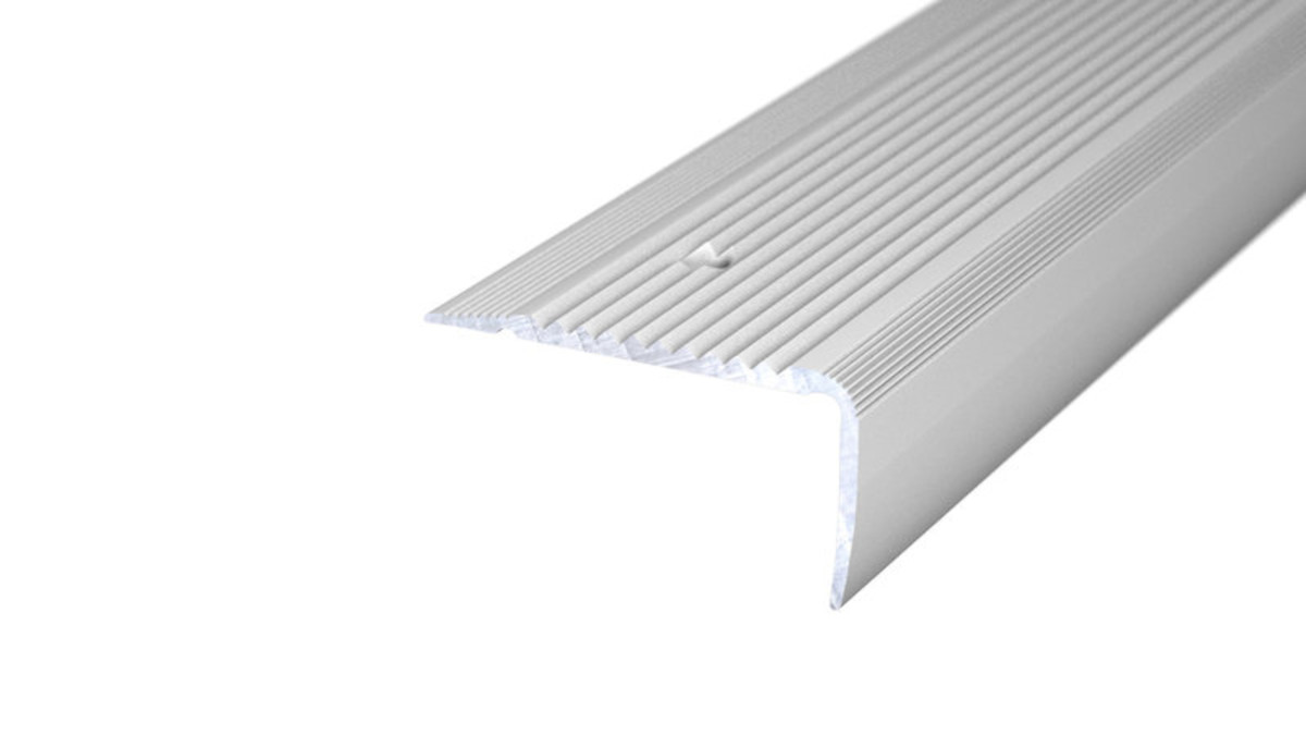 PRINZ Treppenkantenprofil Nova Nr.170, 45 x 23 mm, 270 cm, silber PRINZ Treppenkantenprofil Nova Nr.170, 45 x 23 mm, 270 cm, silber