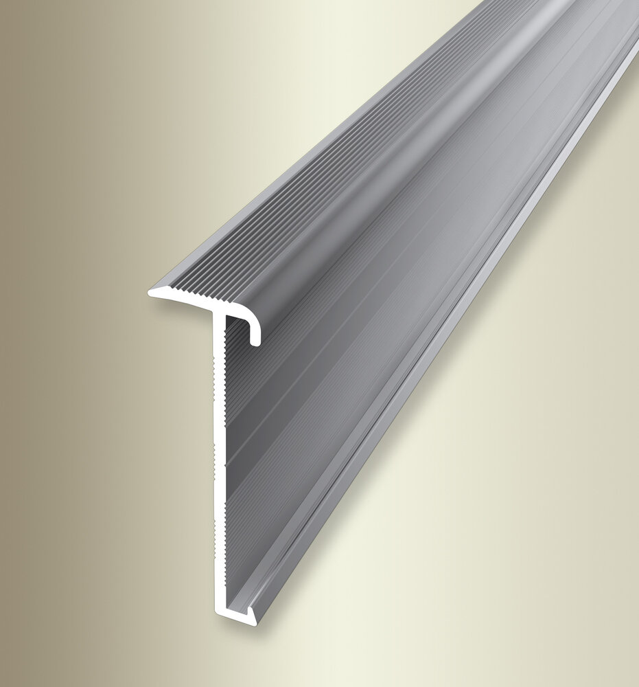 Küberit Treppenkantenprofil Typ 845, 300 cm, silber (F4)